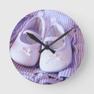 Baby Booties skor klockor Lavendel Baby Skor