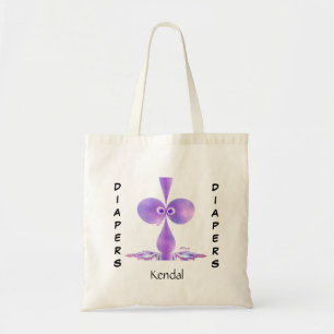 Baby Booty Canvas Diaper Carry Bag Tygkasse