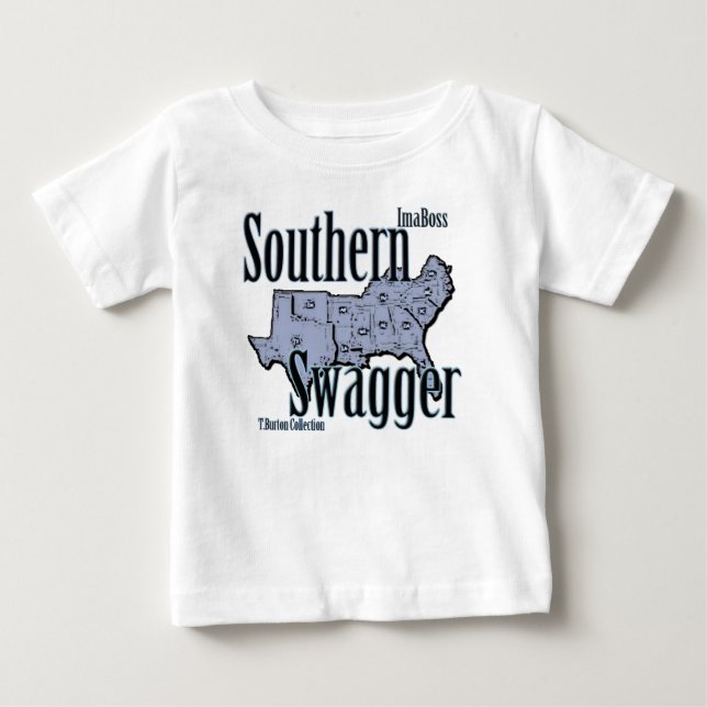 Baby Boss Södra Swagger T Shirt (Framsida)