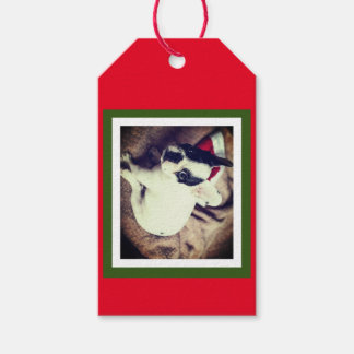 Baby Boston Bull jul Presentetikett