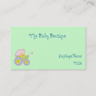 Baby Boutique-anpassade Affärskort Visitkort