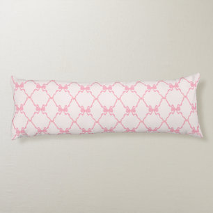 Baby Bow Trellis Rosa Bella Ribbon Kroppskudde