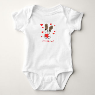 Baby Boxer med rödhjärter T Shirt