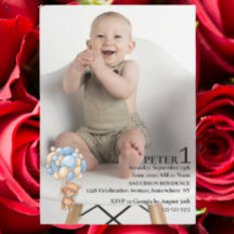  Baby Boy’s 1st Birthday