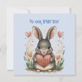 Baby Boy Valentine Kort