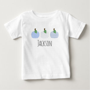 Baby Boys Ljusblå Pumpa Trio T-Shirt