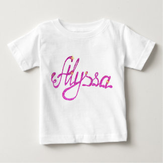 Baby Bra Jersey T-Shirt Alyssa namn