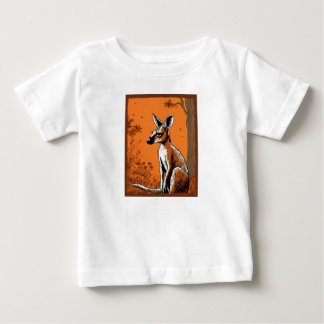Baby Bra Jersey T-Shirt med Cute Kangar