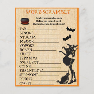 Baby Brewing Dusch Halloween Häxa Sökordslek