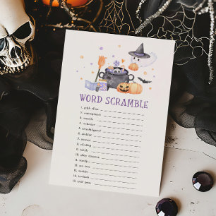 Baby Brewing Lila Halloween Ord Scramble Game