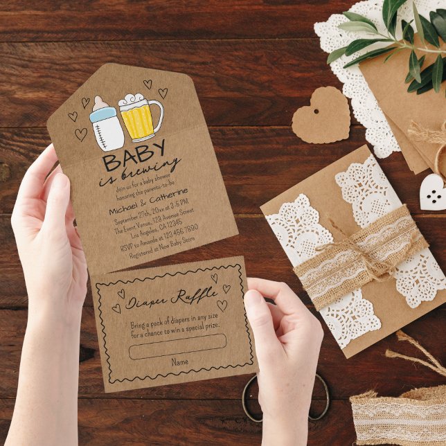Baby brinner Flaska Beer Glass Baby Shower (Skapare uppladdad)