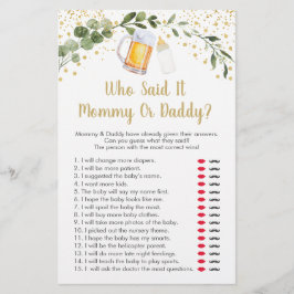 Baby brinner grej som sa att det spelades