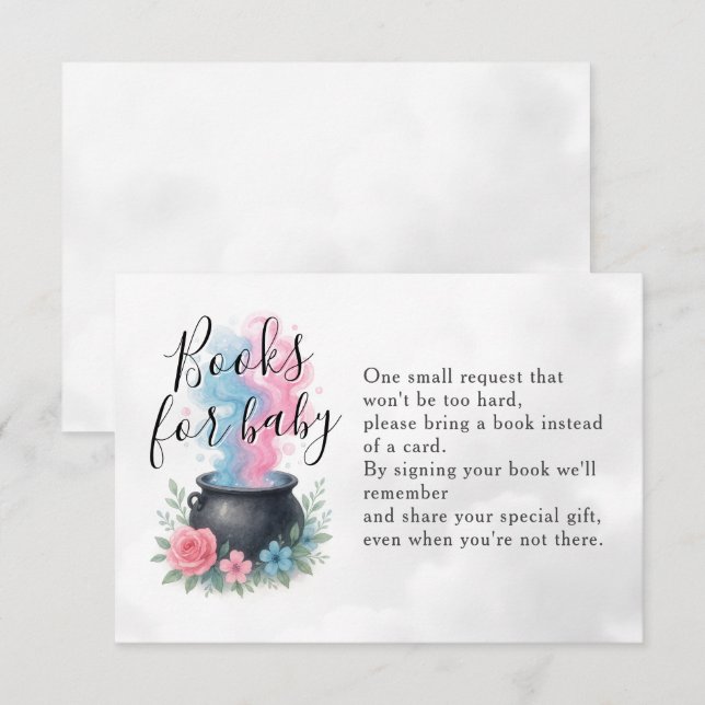 Baby brinner Halloween Bokar för Baby Tilläggskort (Fram/baksida)