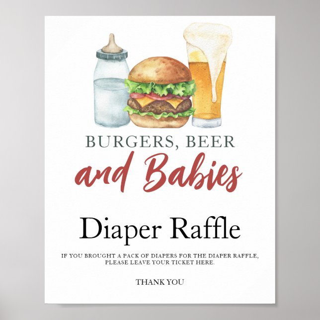 Baby brinner i öldräneringshuset poster (Framsidan)