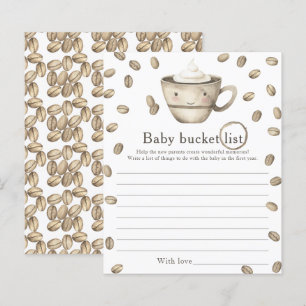 Baby brinner kaffe - Baby bucket-lista