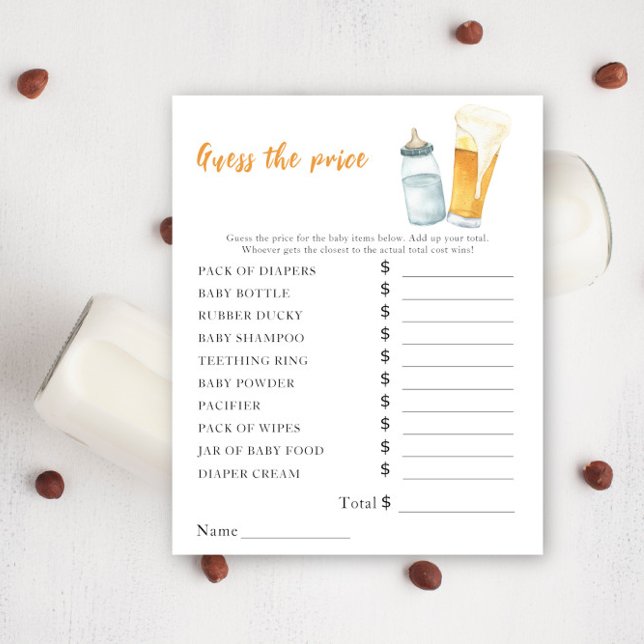 Baby brinner öl - Pris Gissa Game (Skapare uppladdad)