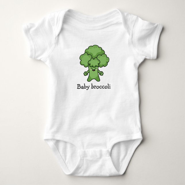 Baby Broccoli Baby Bodyoverall T Shirt (Framsida)
