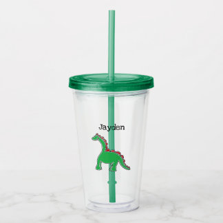 Baby Brontosaurus Cartoon Dinosaur Gear Take Away Mugg
