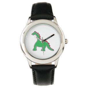 Baby Brontosaurus Tecknad Dinosaur-redskap Armbandsur