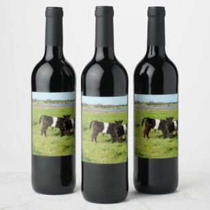 Baby Bröstkalvar, Vin-etiketter Vinflaska Etikett