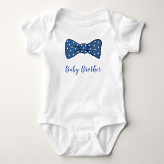 Baby Brother Bow Tie Vest T Shirt