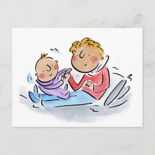 Baby Brother Vykort (Framsida)