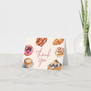 Baby Brunch Bread Pastries Baby Shower Tack Kort