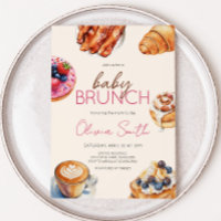 Baby Brunch Bröd Bakverk Baby Shower