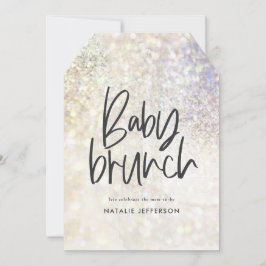 Baby brunch-dusch party glitter gnistra-klasser i