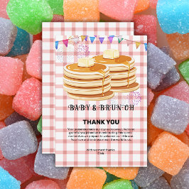 Baby & Brunch Festive Souffle Baby Shower Tack Kort