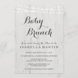 Baby Brunch-inbjudan Inbjudningar