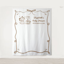 Baby brygger kaffe Baby Shower