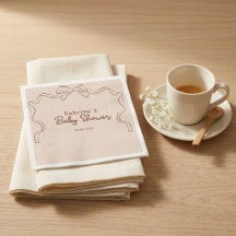 Baby bryggs Handritad Kaffe Babyfirande
