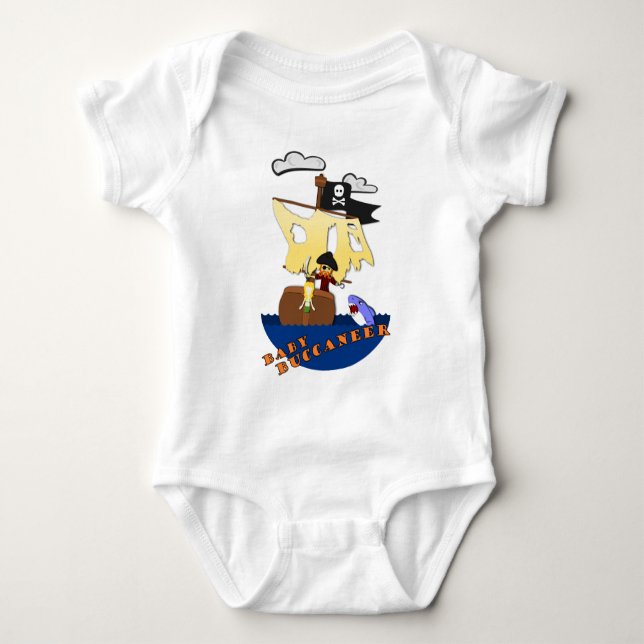 Baby Buccaneer T-shirt (Framsida)