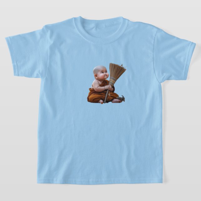 Baby Buddha Kids T-Shirt (Laydown)