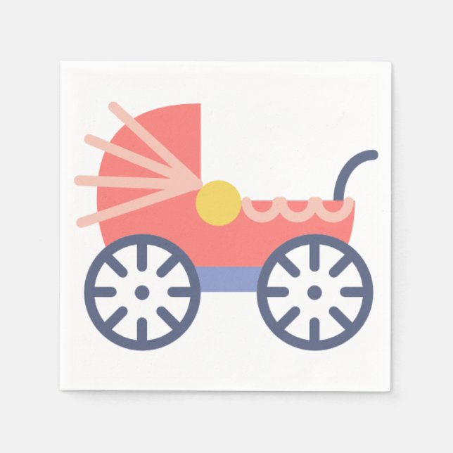 baby buggy pappersservett (Framsidan)