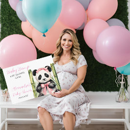 Baby Bump Game Panda gissar Mamma Belly Storlek Tilläggskort