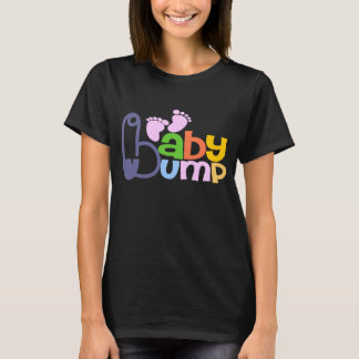 Baby Bump Moderskap Tees T-shirt