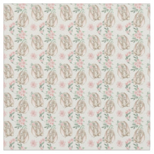 Baby Bunnies Fabric Tyg