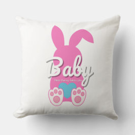 Baby Bunny Dekorativ kudde - Cute FamilyThrow Cush