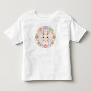 Baby Bunny i Blommigt Utandning T- Shirt T
