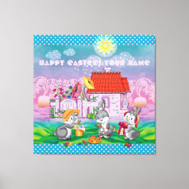 Baby Bunny liten Canvastryck