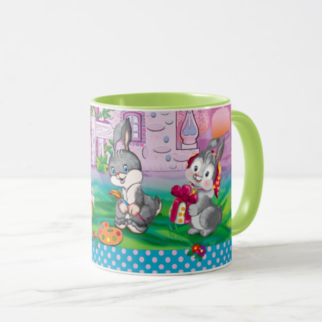 Baby Bunny liten Mugg (Framsida höger)