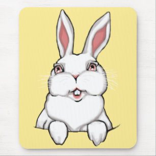 Baby Bunny Mousepad Festive Bunny Dekoration Musmatta