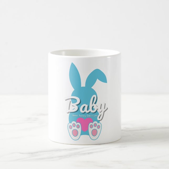 Baby Bunny Mugg - Cute Family Påsk Gift (Center)