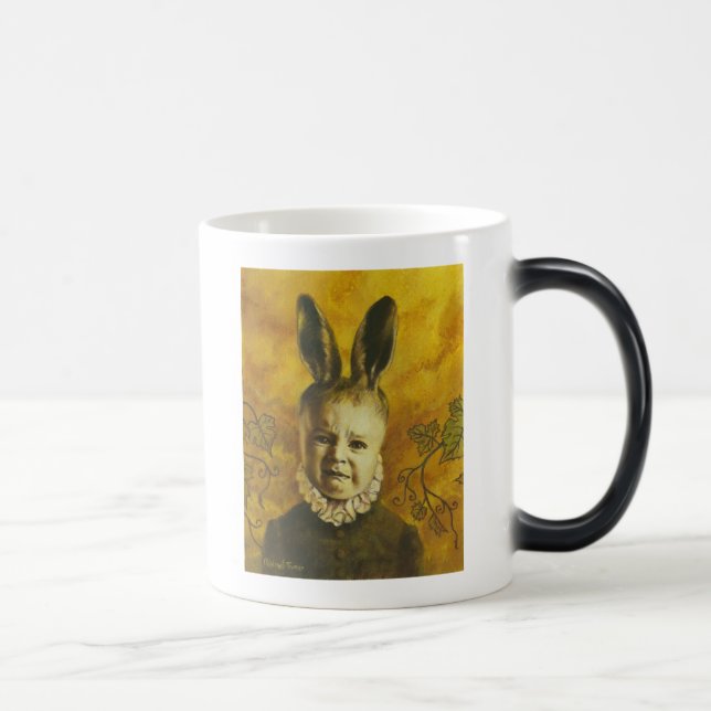 Baby Bunny Mutant Design Magisk Mugg (Höger)