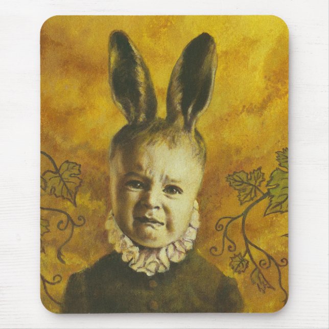 Baby Bunny Mutant Mousepad Musmatta (Framsidan)