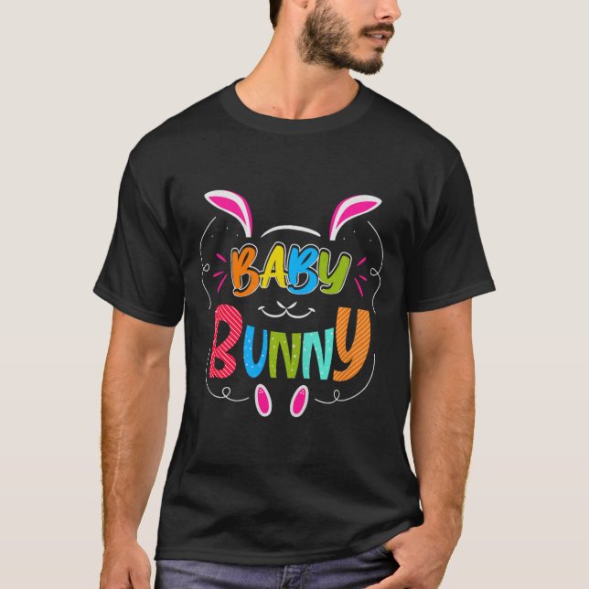 Baby Bunny Premium Tri-blend  T Shirt (Framsida)