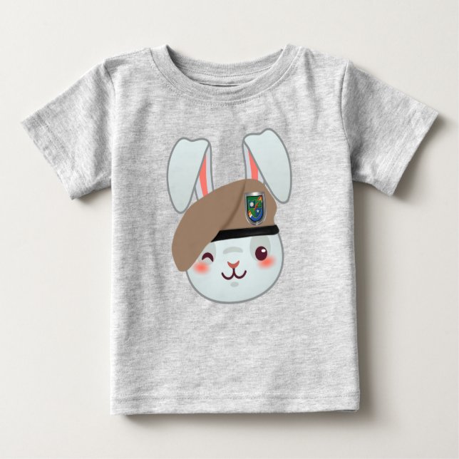 Baby Bunny Skogsvaktare T Shirt (Framsida)