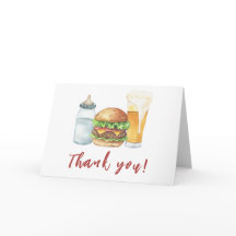 Baby, Burgers och Öl Babydusch Tack